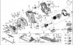 Dewalt DCS576-XJ 54v190mm Circular Saw Spare Parts Type 3